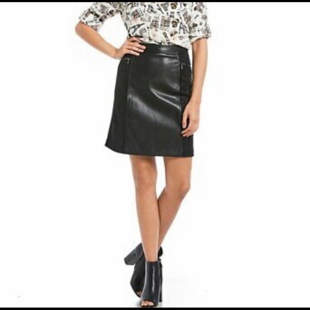 ❌❌❌SOLD❌❌❌ Mixed Media Pencil Skirt